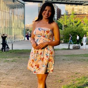 Floral summer dress perfect for casual date